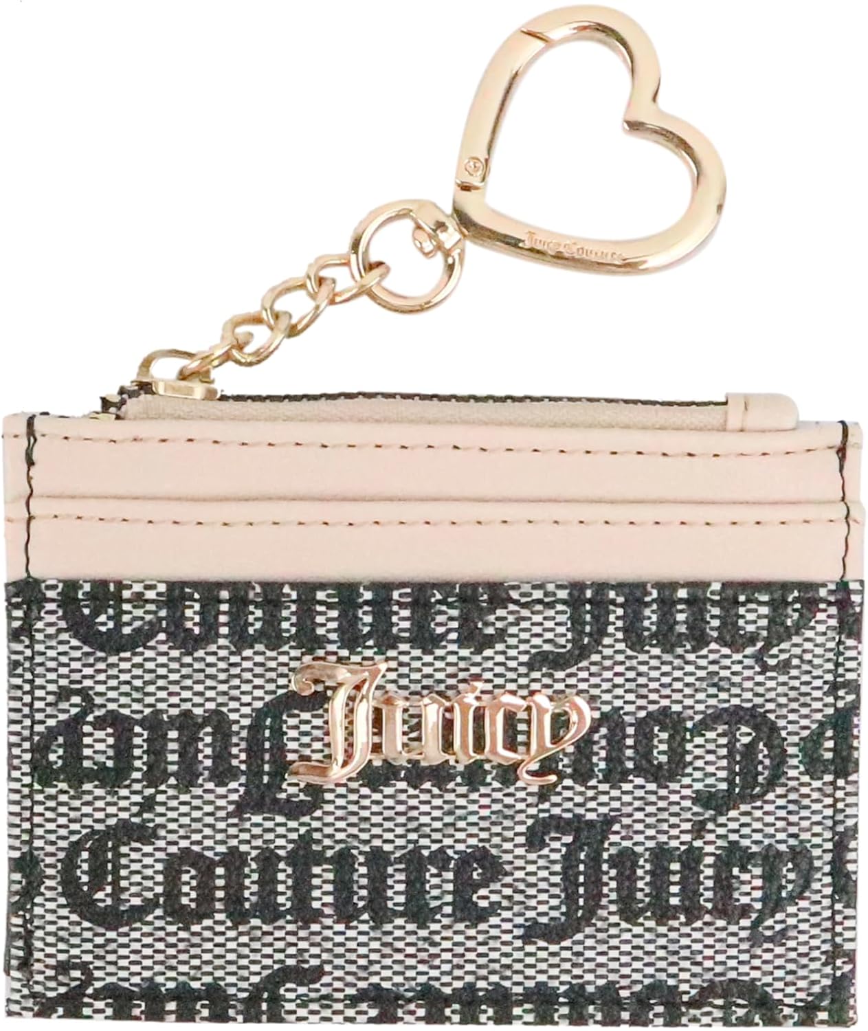 HOTJuicy Couture Womens Spring Fling ID Card Case With Key Fob, Stylish & Functional Wallet Design