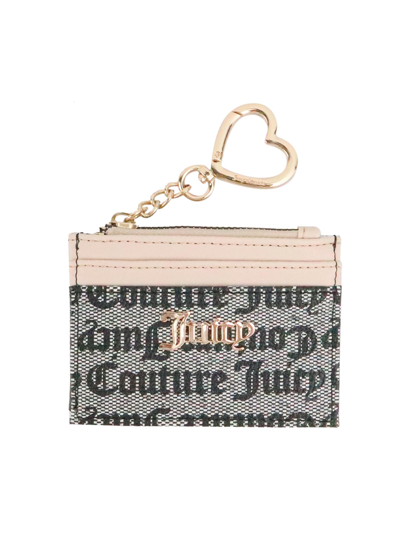 HOTJuicy Couture Womens Spring Fling ID Card Case With Key Fob, Stylish & Functional Wallet Design