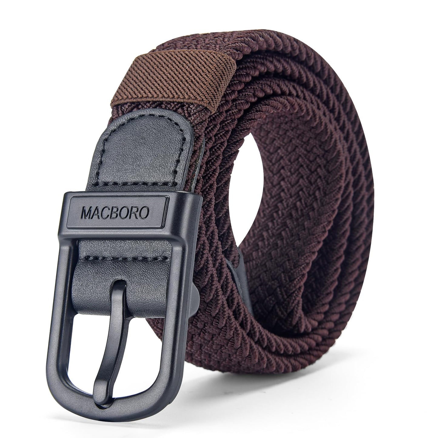 HOTTSA Approved Non Metal Plastic Buckle Hypoallergenic Belt for Men
