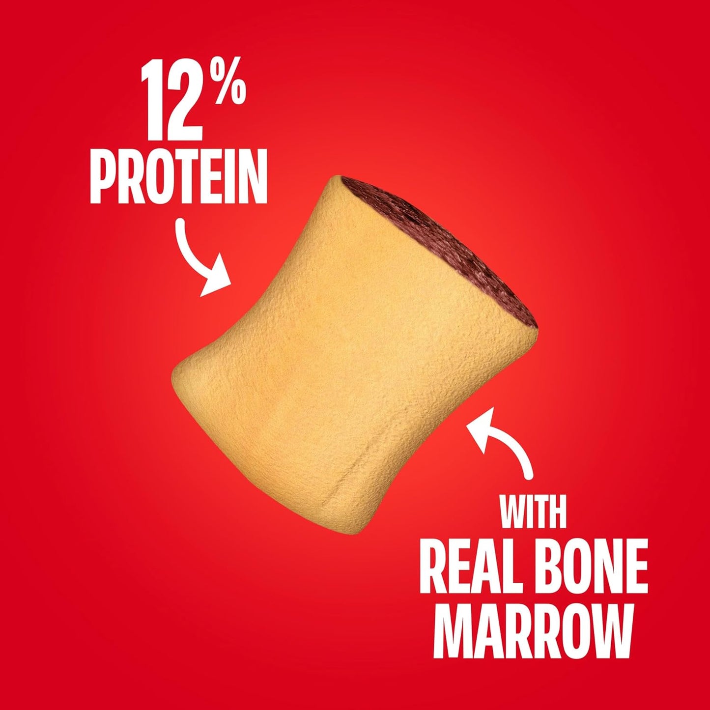 HOTMilk-Bone MaroSnacks Small Dog Treats with Real Bone Marrow, 40 Oz. Canister | Dog treats with 12% protein
