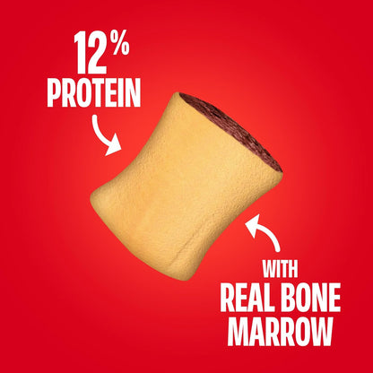 HOTMilk-Bone MaroSnacks Small Dog Treats with Real Bone Marrow, 40 Oz. Canister | Dog treats with 12% protein