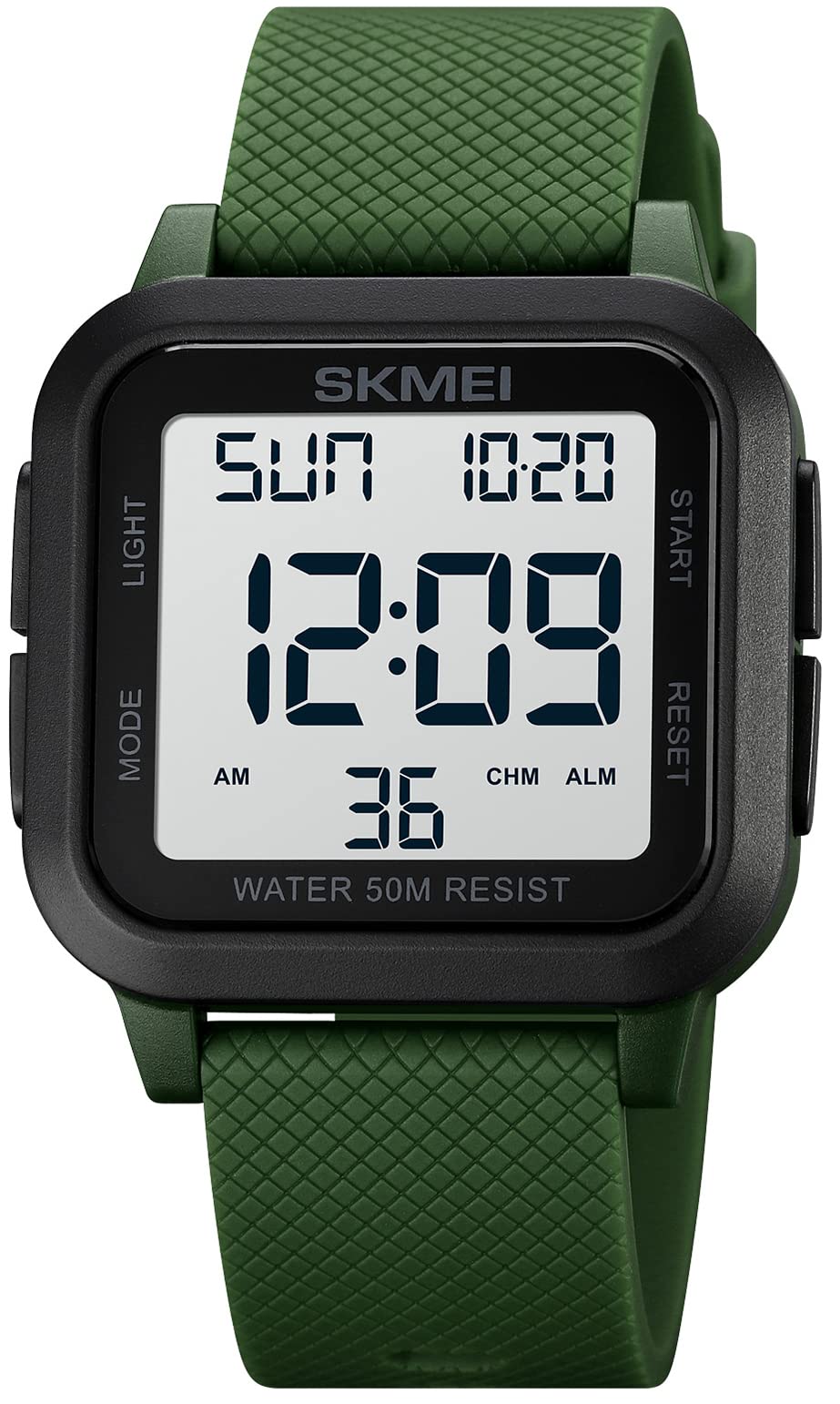 HOTGosasa Men Sports Military Watches Digital Airplane Shaped LED Light Waterproof Watches