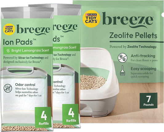HOTPurina Tidy Cats Breeze Litter System Cat Refill Bundle - 7.91 lb. Box