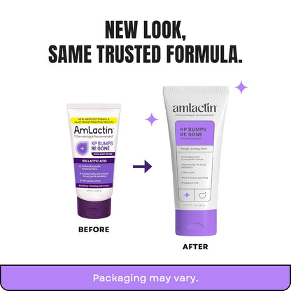 HOTAmLactin KP Bumps Be Gone Body Cream, 15% Lactic Acid, 3 oz | 15% lactic acid body cream helps smooth keratosis pilaris bumps, exfoliate rough skin and moisturize dry areas.