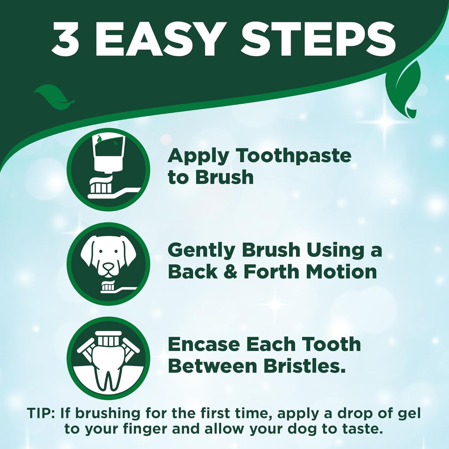 HOTVet's Best Dog Toothpaste & Toothbrush Dental Care Kit, With Brush 3.5 oz | Enzymatic Toothpaste for Dogs, Toothbrush & Finger Brush Included, Helps Remove Plaque & Freshen Dog Breath, Vet Formulated