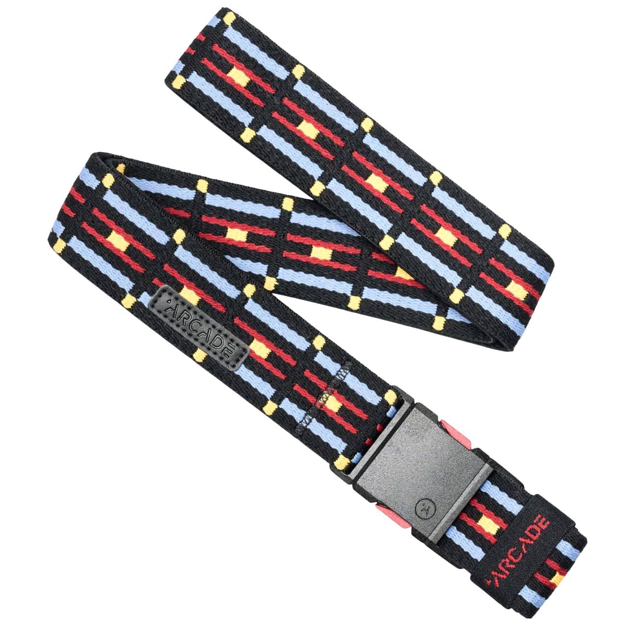 HOTArcade Belts A2 Slim Adventure Belt: Heavy Duty Stretch, Metal Free Buckle