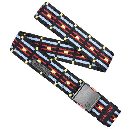 HOTArcade Belts A2 Slim Adventure Belt: Heavy Duty Stretch, Metal Free Buckle