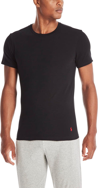 HOTPolo Ralph Lauren Underwear Men's Slim Fit Cotton Crew Tee 3 Pack