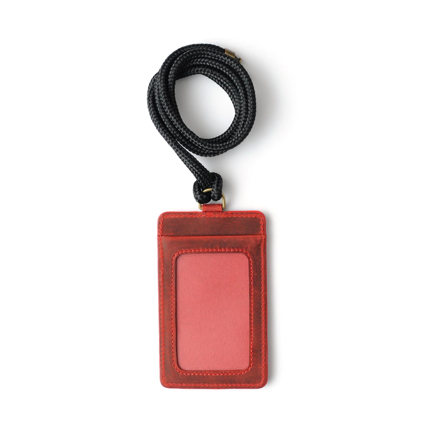 HOTHandmade Leather Card Holder Wallet, Leather Minimalist Wallet with ID Card Holder, Slim Bifold ID Wallet
