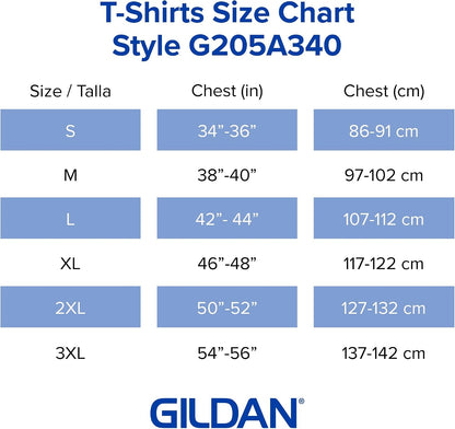 HOTGildan Unisex Adult DryBlend Workwear T-Shirts with Pocket, 2-Pack