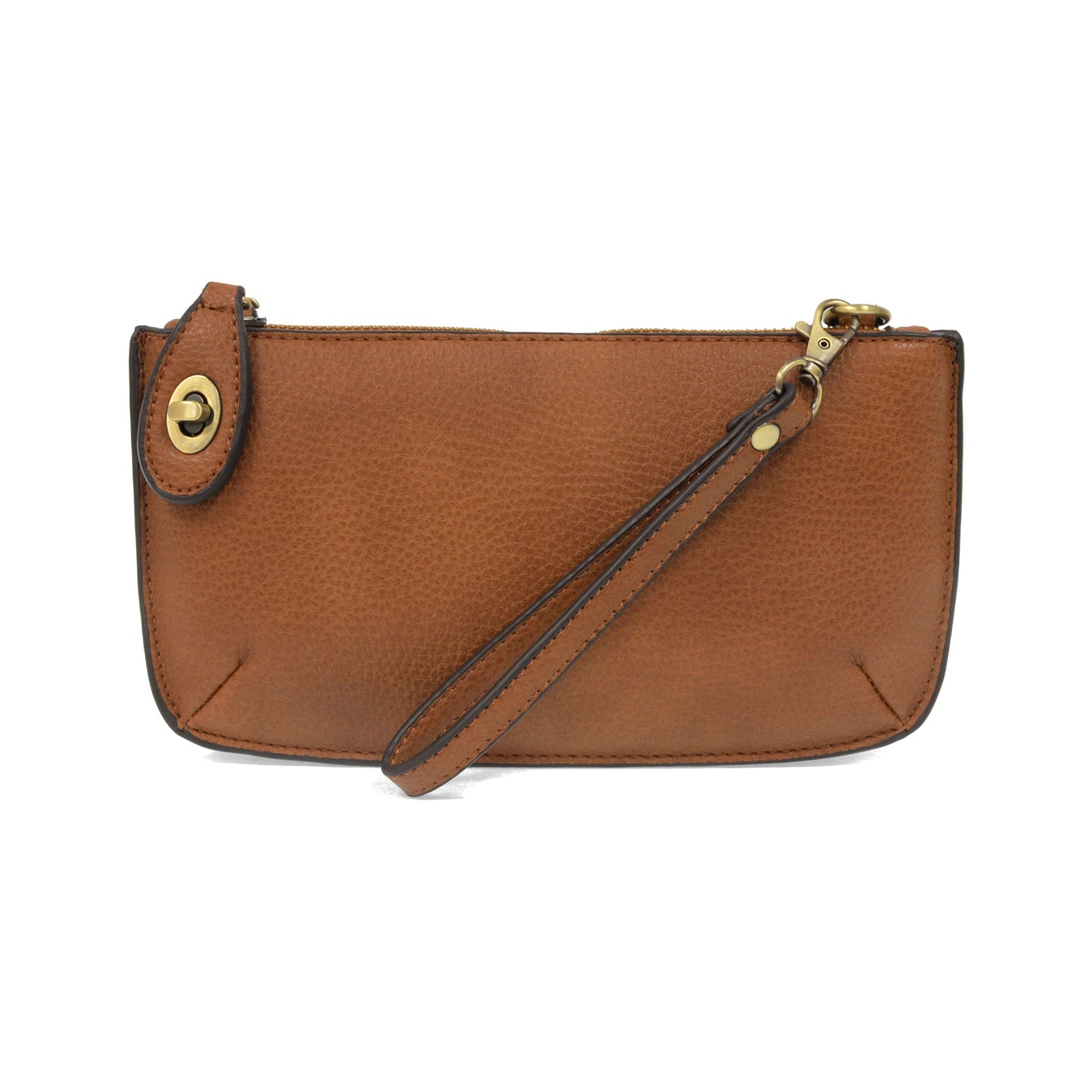HOTJoy Susan Women's Fashion Purse Mini Crossbody Wristlet Clutch Handbag - Stone