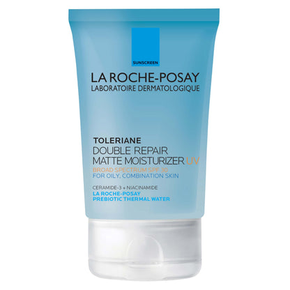HOTLa Roche-Posay Toleriane Double Repair Matte Face Moisturizer, Daily Moisturizer For Oily Skin With Ceramide And Niacinamide For All Skin Tones, Oil Free, Non-Comedogenic, Available with SPF 30