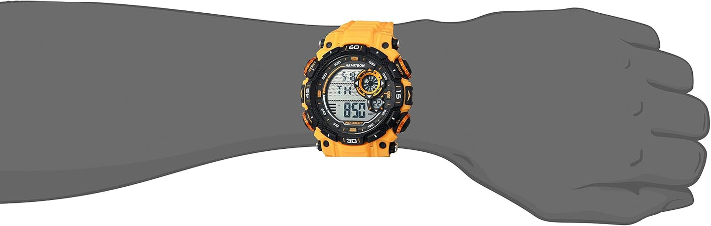 HOTArmitron Sport Men's Digital Chronograph Resin Strap Watch, 40/8397