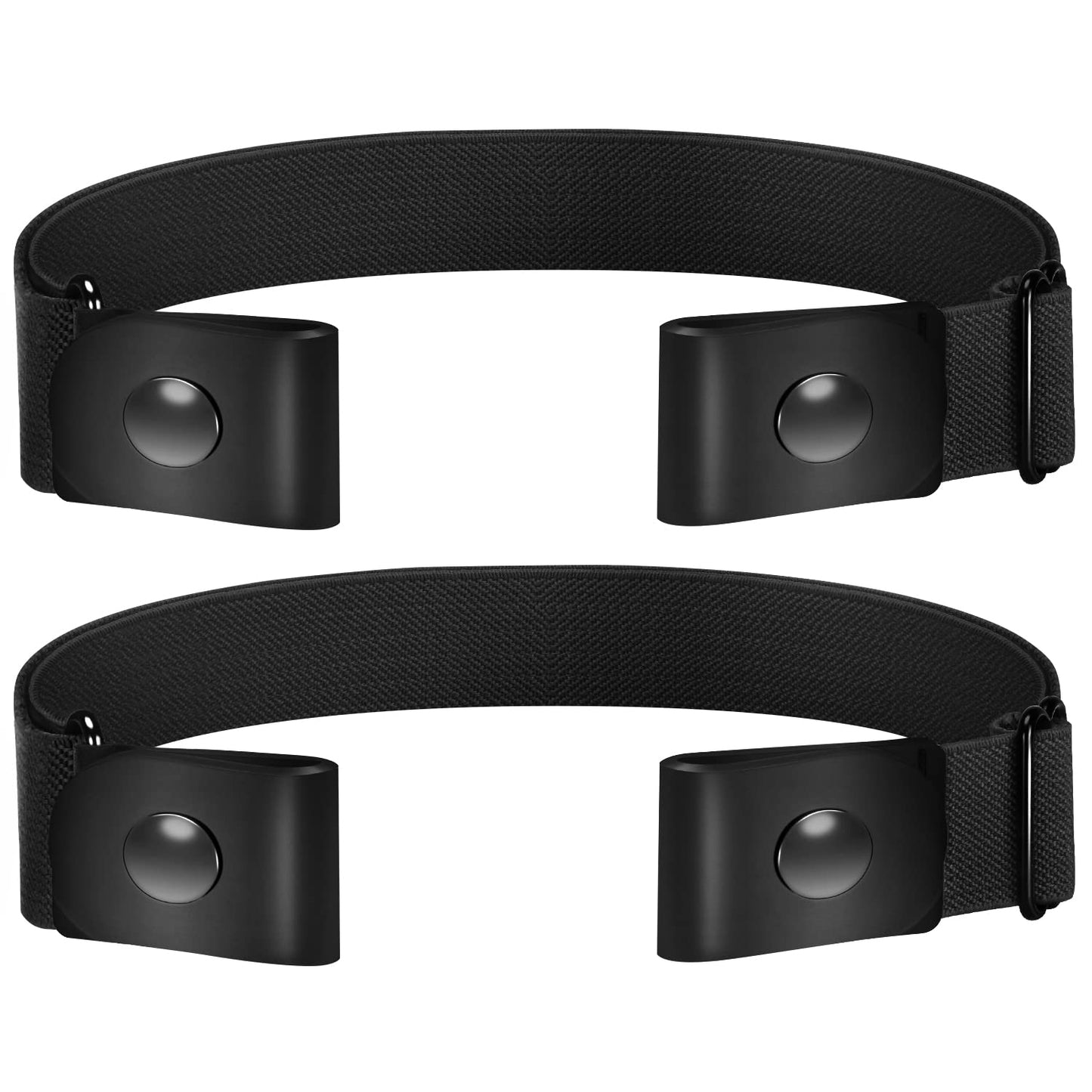 HOTTOURZOO Belts for Women/Men Buckle Free Elastic Belt Invisible No Buckle Stretch Waist Belt For Jean Pants,Dresses,No Bulge