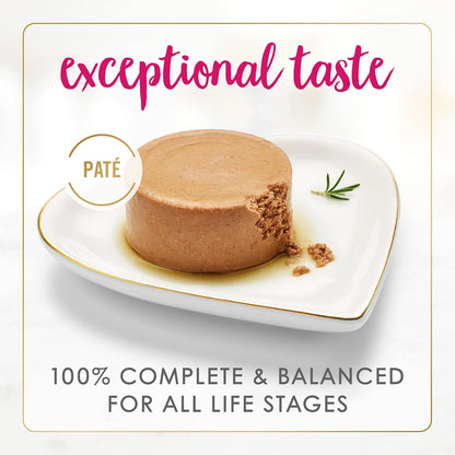 HOTFancy Feast Chicken Feast Classic Pate Collection Grain Free Wet Cat Food Multi-Pack - (Pack of 24) 3 oz. Pull-Top Cans