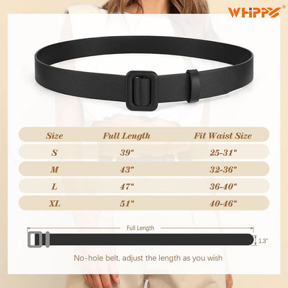 HOTWHIPPY Women Leather Belt Candy Color Ladies Fashion Waist Belt for Jeans Pants Dresses