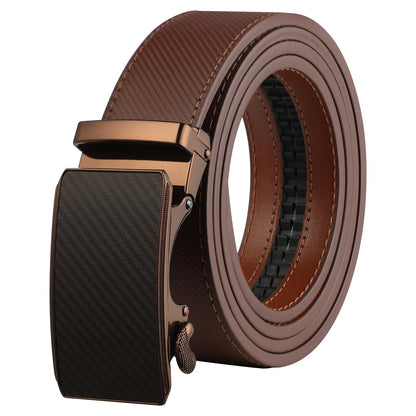 HOTLavemi Men's Real Leather Ratchet Dress Casual Belt, Cut to Exact Fit,Elegant Gift Box