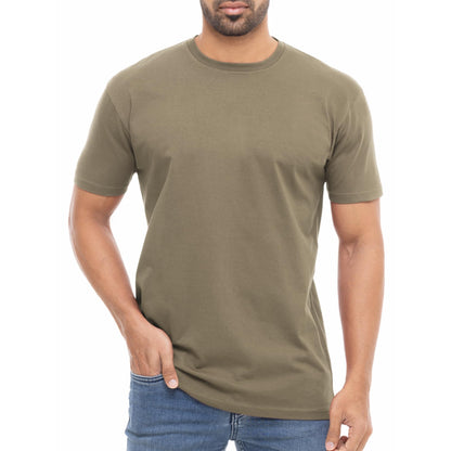 HOTMens T-Shirts Multipack 100% Cotton Crew Neck Shirt Short Sleeve Regular Shirts for Man Plain Men's Tee Gifts Packs