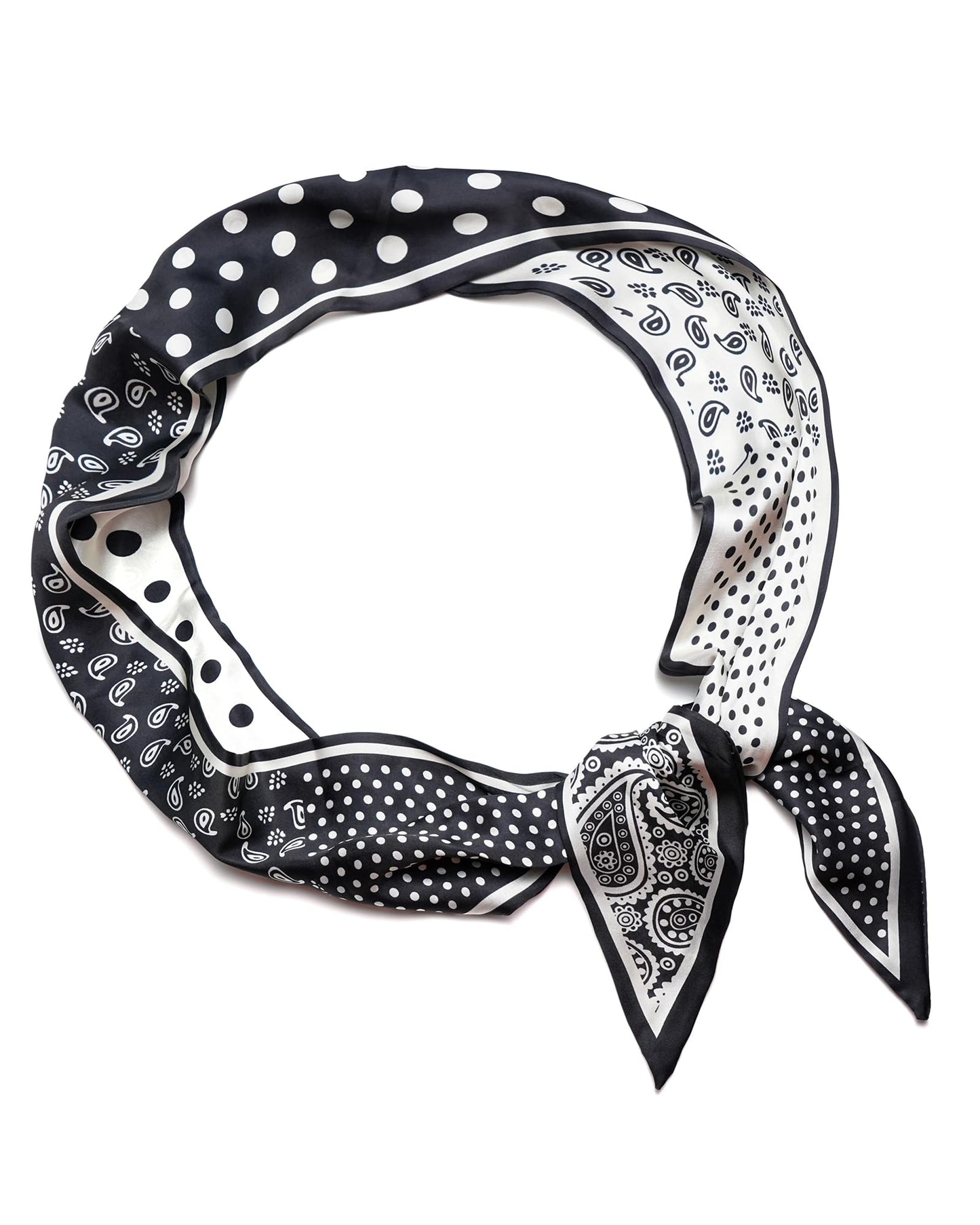 HOTSatin Silk Scarf Belt for Women Decorative Waist Scarf for Jeans Elegant Formal Prom Dress Western Boho Accessory