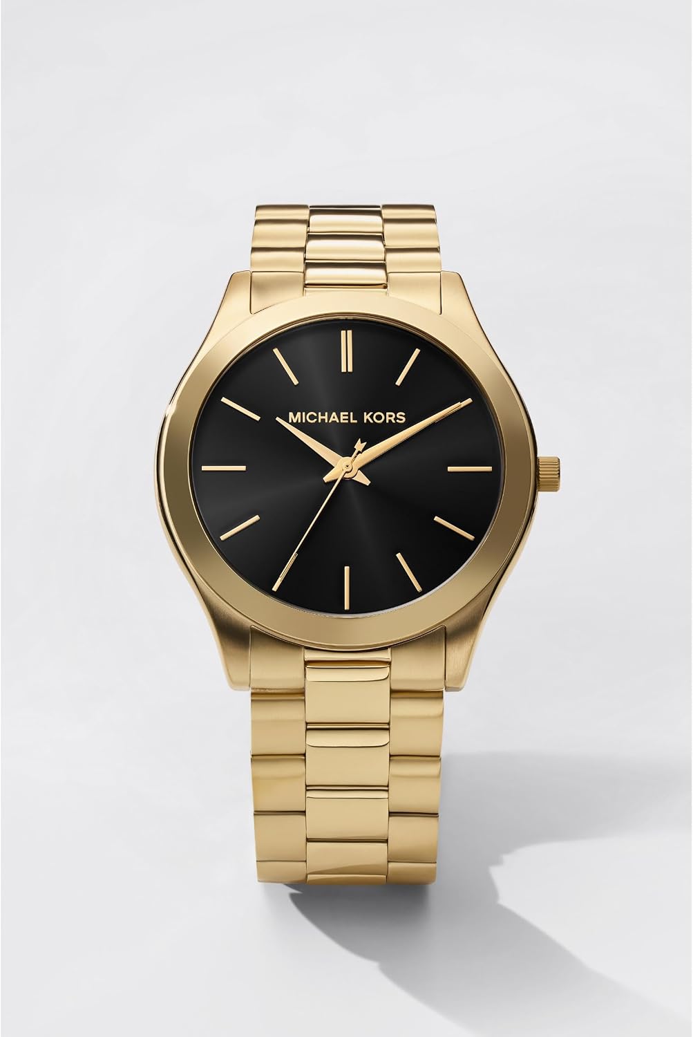 HOTMichael Kors Oversized Slim Runway Men's Watch, Stainless Steel Watch for Men