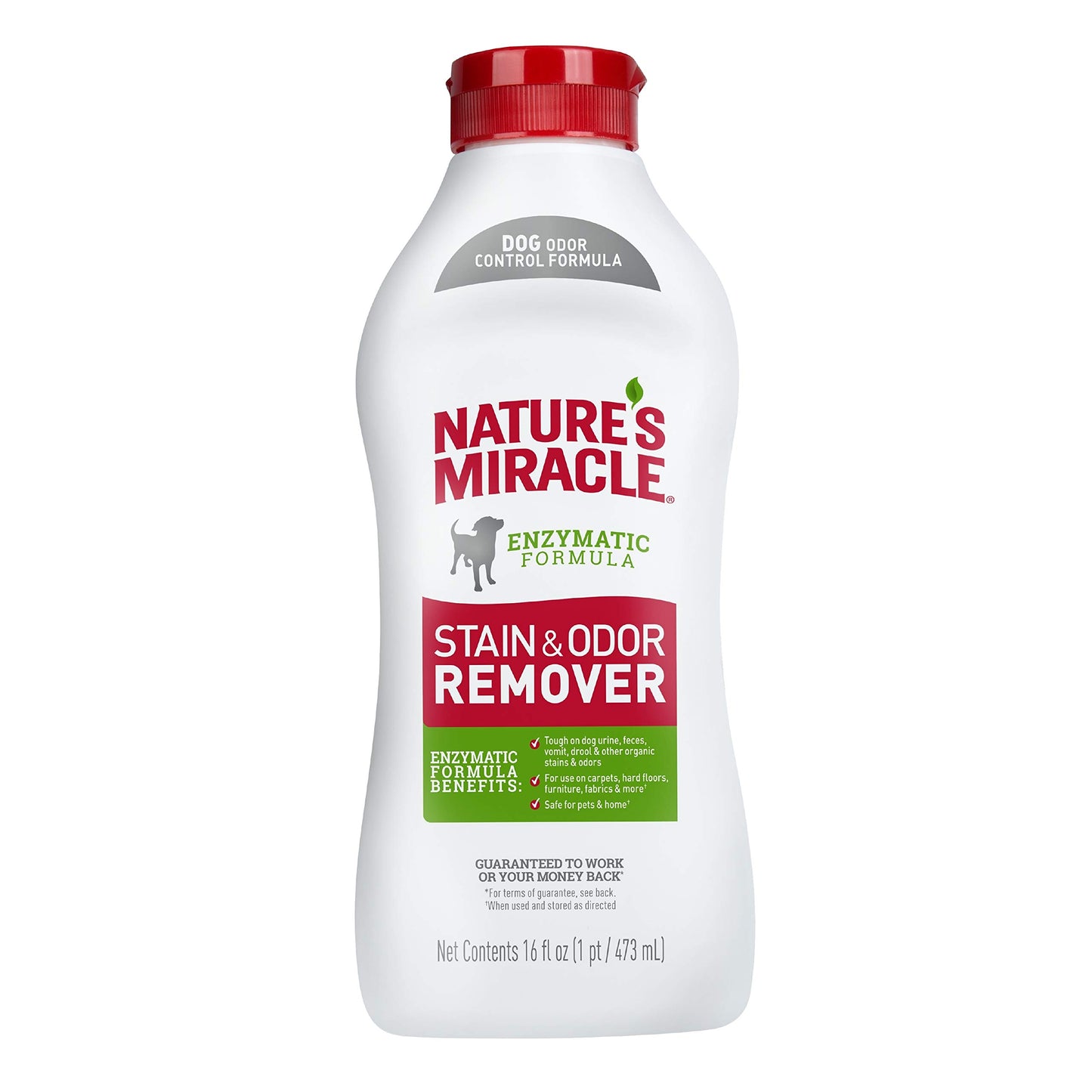 HOTNature’s Miracle Stain and Odor Remover Dog, 32 Ounces, Everyday Mess Enzymatic Odor Control Formula