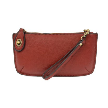 HOTJoy Susan Women's Fashion Purse Mini Crossbody Wristlet Clutch Handbag - Stone