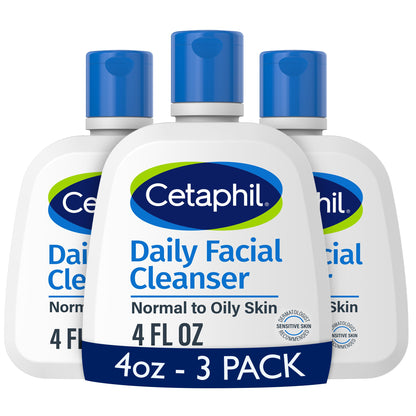 HOTCetaphil Face Wash, Daily Facial Cleanser for Sensitive, Combination to Oily Skin, 20 oz, Gentle Foaming, Soap Free, Hypoallergenic