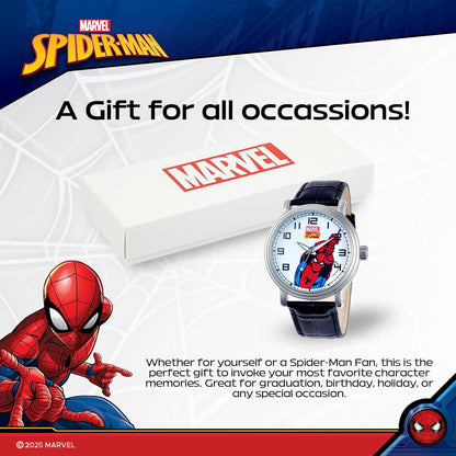 HOTMarvel Spider-Man Adult Vintage Analog Quartz Watch