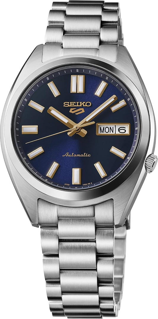 HOTSEIKO 5 Sports Men's Automatic Watch with Stainless Steel Case and Luminous Hands - Stylish Wrist Watches