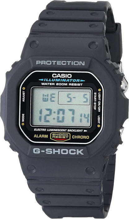 HOTCasio G-Shock Shock Resistant DW5600UE-1V Men's Water Resistant Black Resin Sport Watch