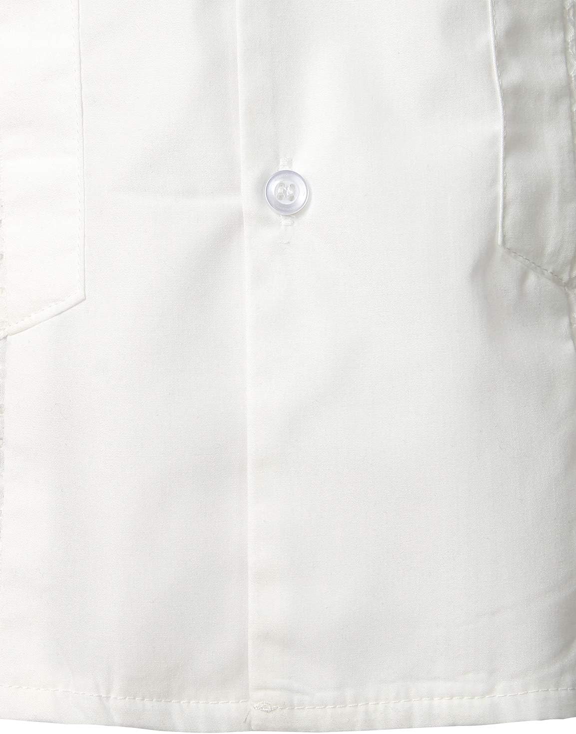 HOTVATPAVE Mens Short Sleeve Button Down Cuban Guayabera Shirts | Camp Collar, Button Up, Wedding, Breathable, Casual Stylish, Summer, Hawaiian, Vacation, Embroidered, Holiday, with Pocket