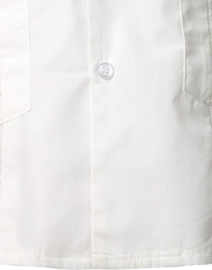 HOTVATPAVE Mens Short Sleeve Button Down Cuban Guayabera Shirts | Camp Collar, Button Up, Wedding, Breathable, Casual Stylish, Summer, Hawaiian, Vacation, Embroidered, Holiday, with Pocket