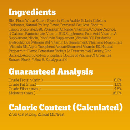 HOTPedigree Dentastix Small & Toy Breed Dog Dental Treats, Fresh, 102 Count | Triple action dental care, reduces tartar, cleans teeth, freshens breath, for dogs 7-22 lbs, no added sugar/fillers