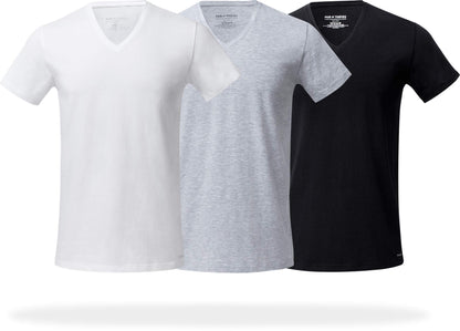 HOTPair of Thieves Men Super Soft V Neck | T-Shirt for Men | Breathable, Tagless Performance Cotton Blend | All-Day Wear