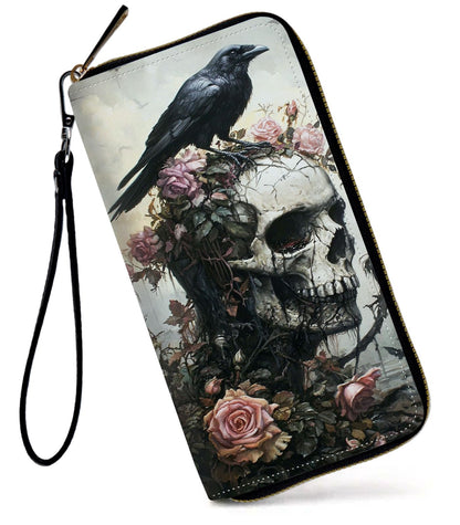 HOTWomens Wallet, Large Capacity RFID Blocking PU Leather Wristlet Wallets for Women Ladies Men Credit Card Holder Zipper Wallet Phone Holder Clutch Travel Purse, Art Moon Starry Night