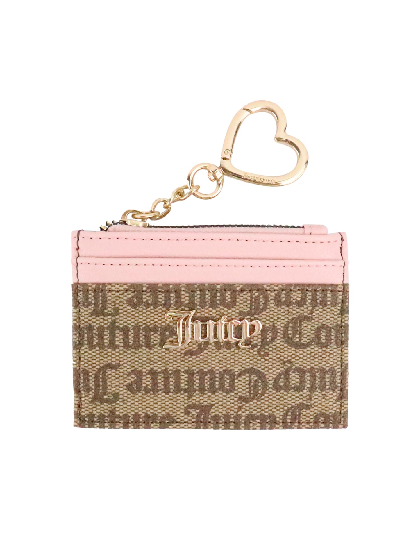 HOTJuicy Couture Womens Spring Fling ID Card Case With Key Fob, Stylish & Functional Wallet Design
