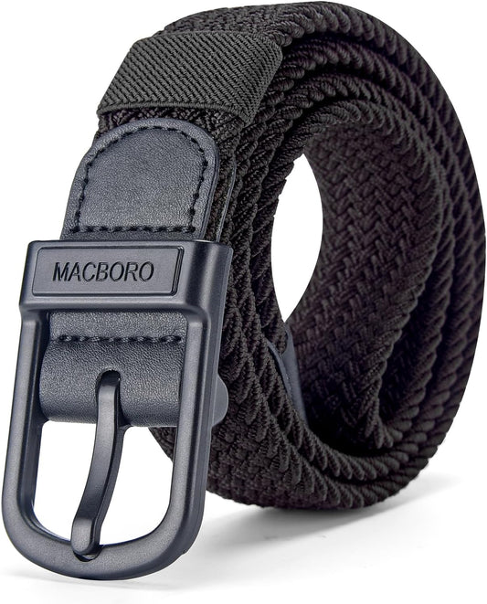 HOTTSA Approved Non Metal Plastic Buckle Hypoallergenic Belt for Men