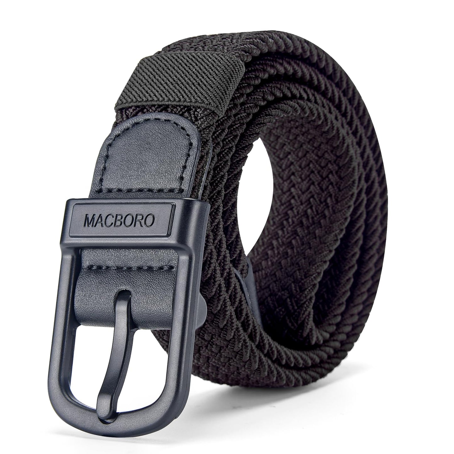 HOTTSA Approved Non Metal Plastic Buckle Hypoallergenic Belt for Men