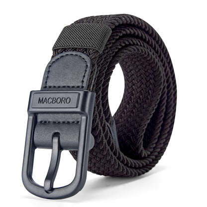 HOTTSA Approved Non Metal Plastic Buckle Hypoallergenic Belt for Men