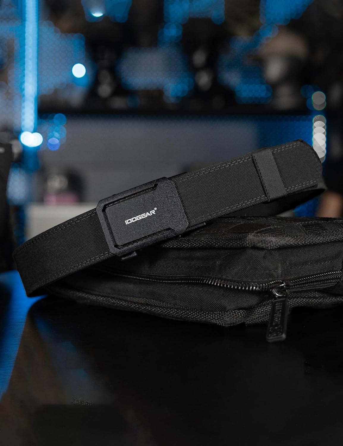 HOTIDOGEAR SPORTS Quick-Adjust Tactical Ratchet Belt | Heavy-Duty 1000D Nylon for EDC, CCW & Duty Use
