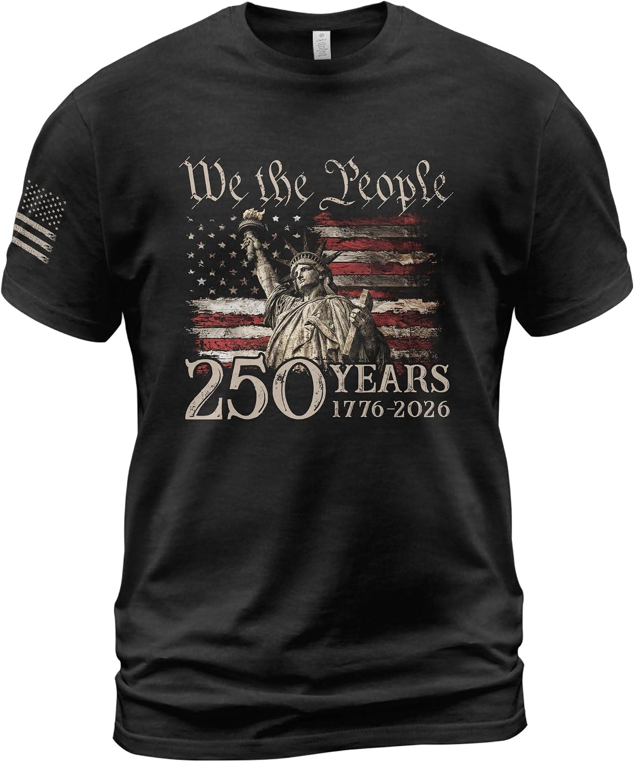 HOTAmerican 250th Anniversary Shirts, Mens Patriotic Shirts | Celebrate 250 years of history with these patriotic shirts, featuring vintage designs and soft, comfortable fabric