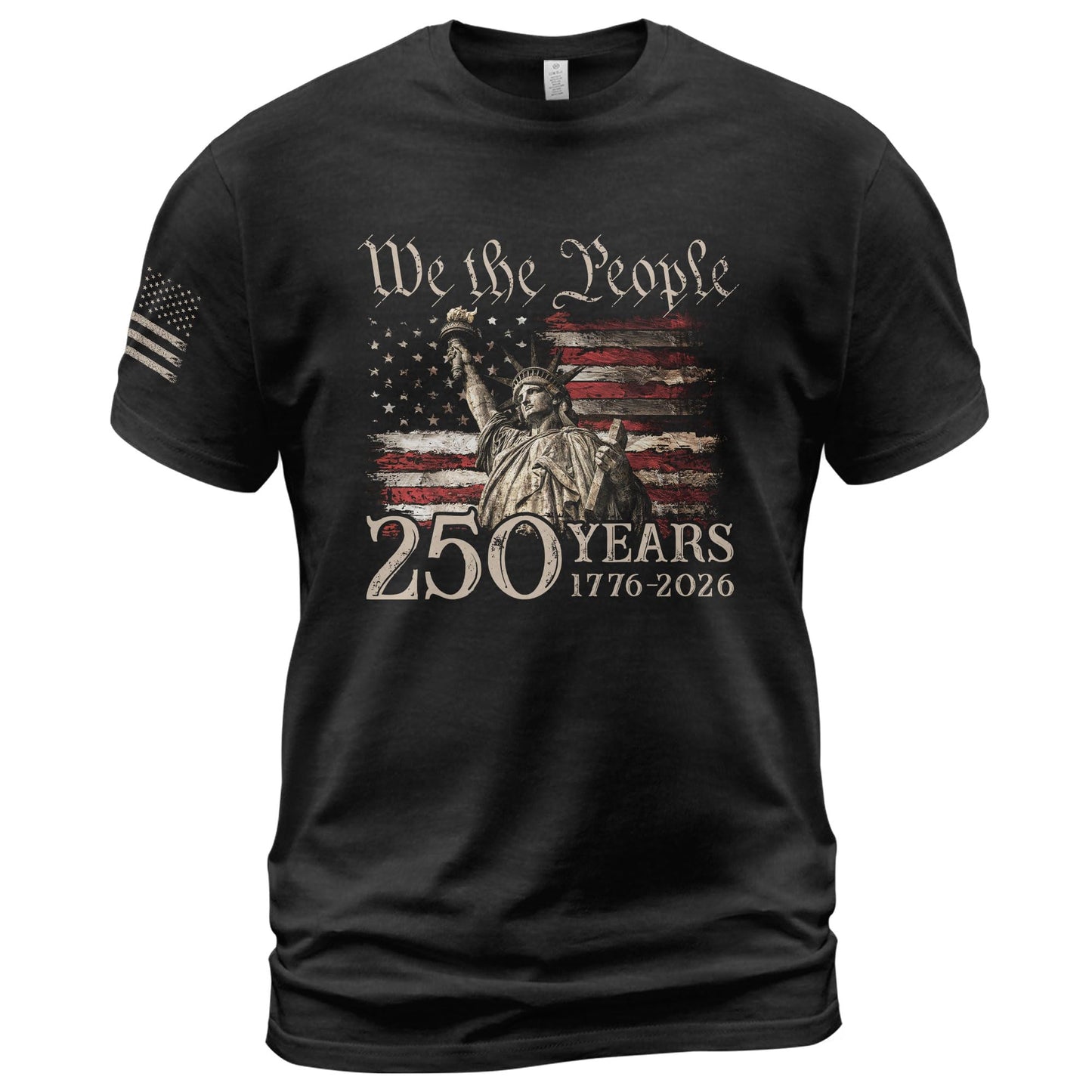 HOTAmerican 250th Anniversary Shirts, Mens Patriotic Shirts | Celebrate 250 years of history with these patriotic shirts, featuring vintage designs and soft, comfortable fabric
