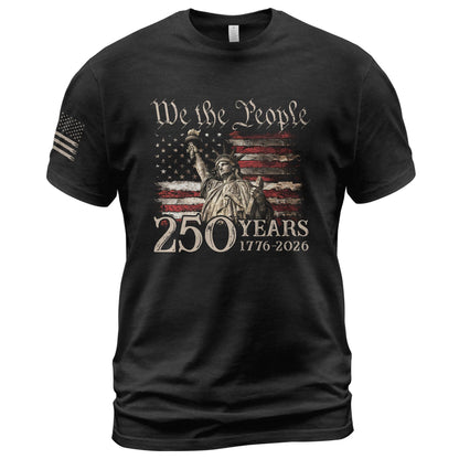 HOTAmerican 250th Anniversary Shirts, Mens Patriotic Shirts | Celebrate 250 years of history with these patriotic shirts, featuring vintage designs and soft, comfortable fabric
