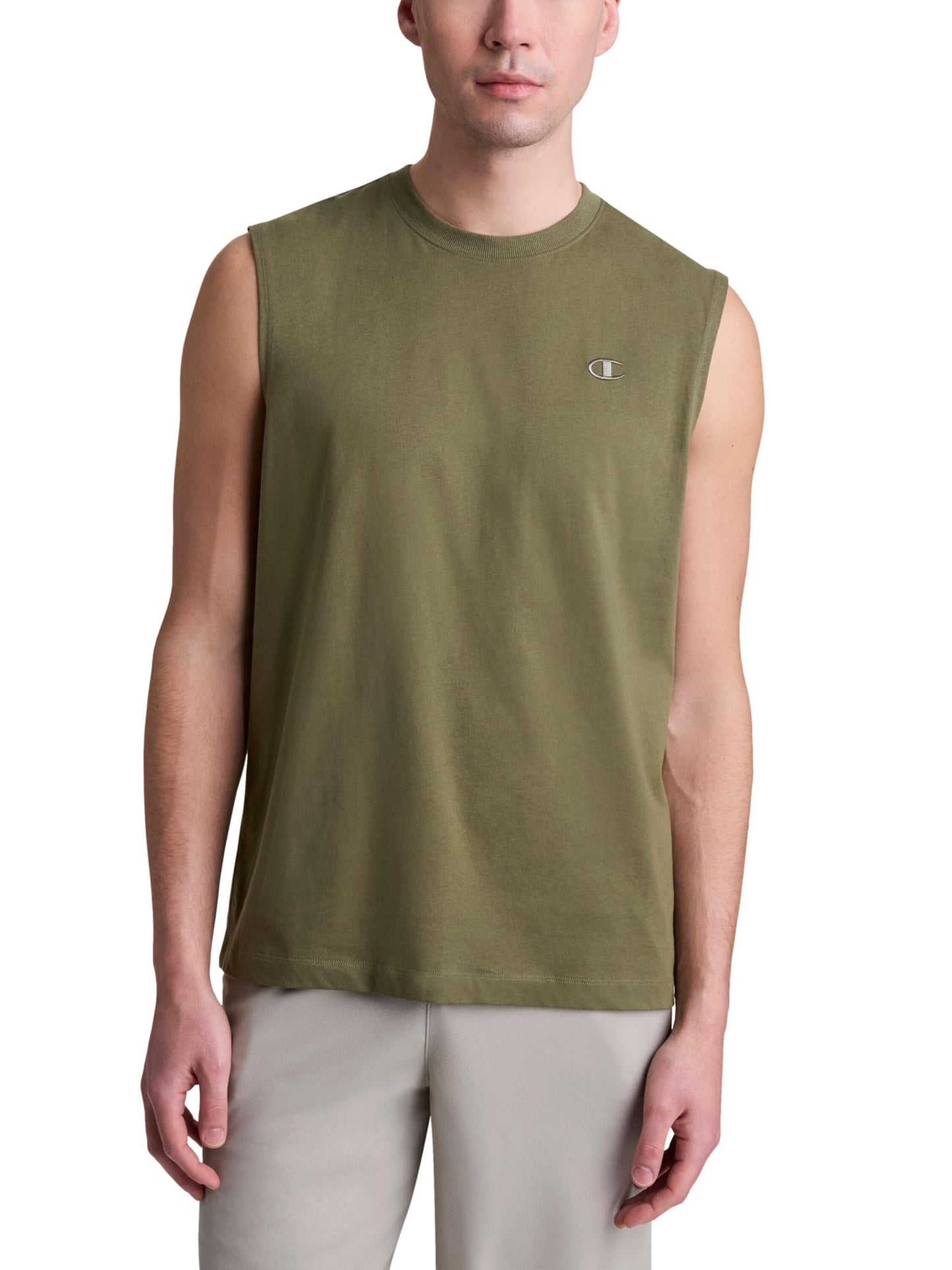 HOTChampion Men's Muscle Tank, Classic Graphic Muscle Tee, Sleeveless T-shirt for Men (Reg. Or Big & Tall)