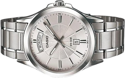 HOTCasio MTP-1381D-7AVDF Men's Analog Quartz Classic Stainless Steel Watch