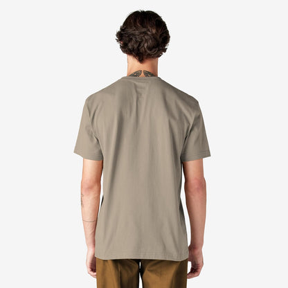 HOTDickies Men's Heavyweight Heathered Short Sleeve Pocket T-Shirt
