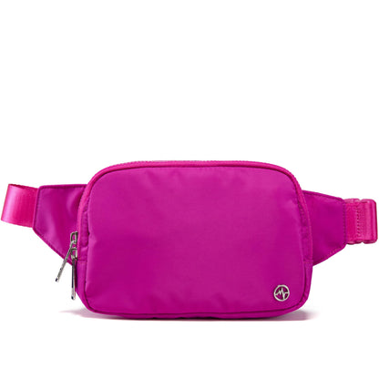 HOTPander Belt Bag Large 2L, Nylon Fanny Pack Purse for Women and Men with Adjustable Strap