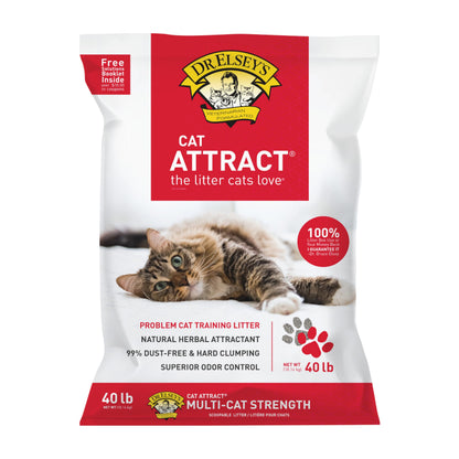HOTDr. Elsey's® Cat Attract® Clumping Clay Cat Litter 18-lb. Bag