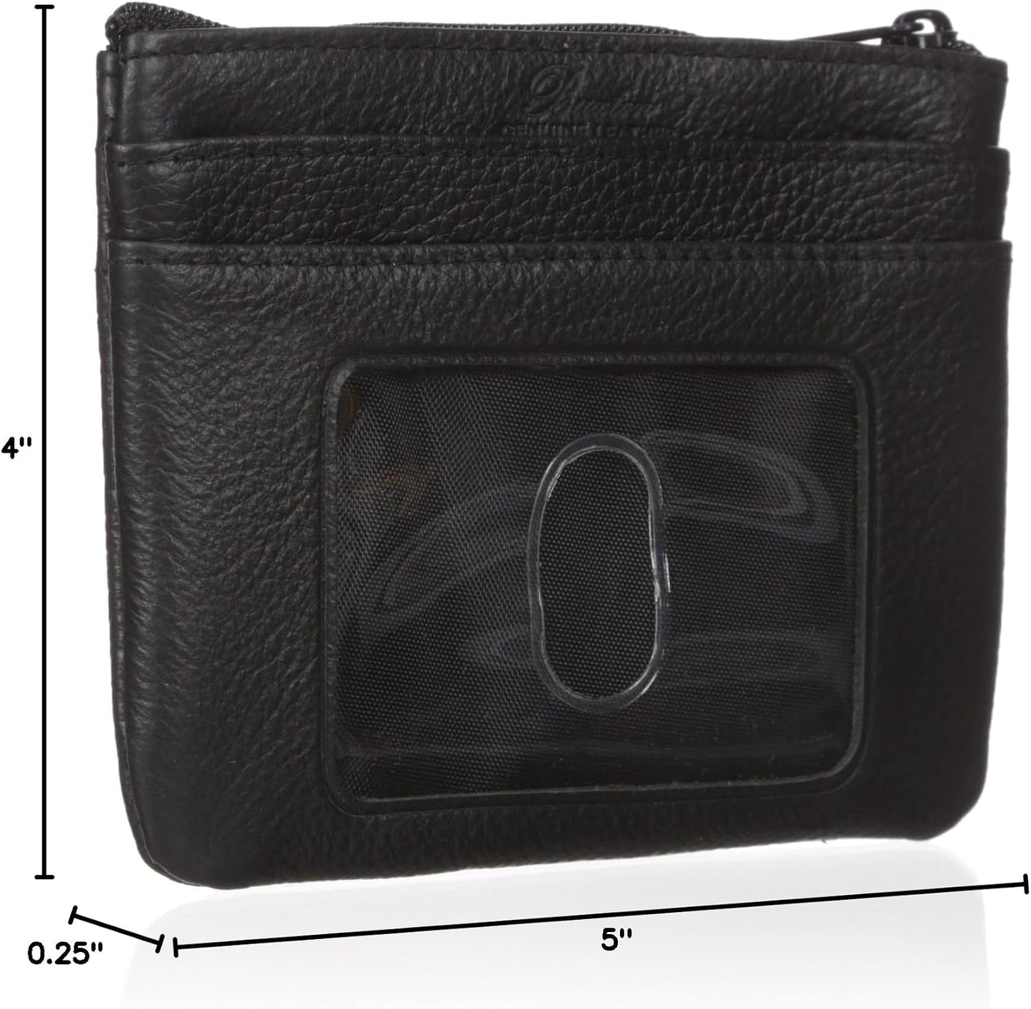 HOTBuxton Large ID Coin/Card Case Wallet