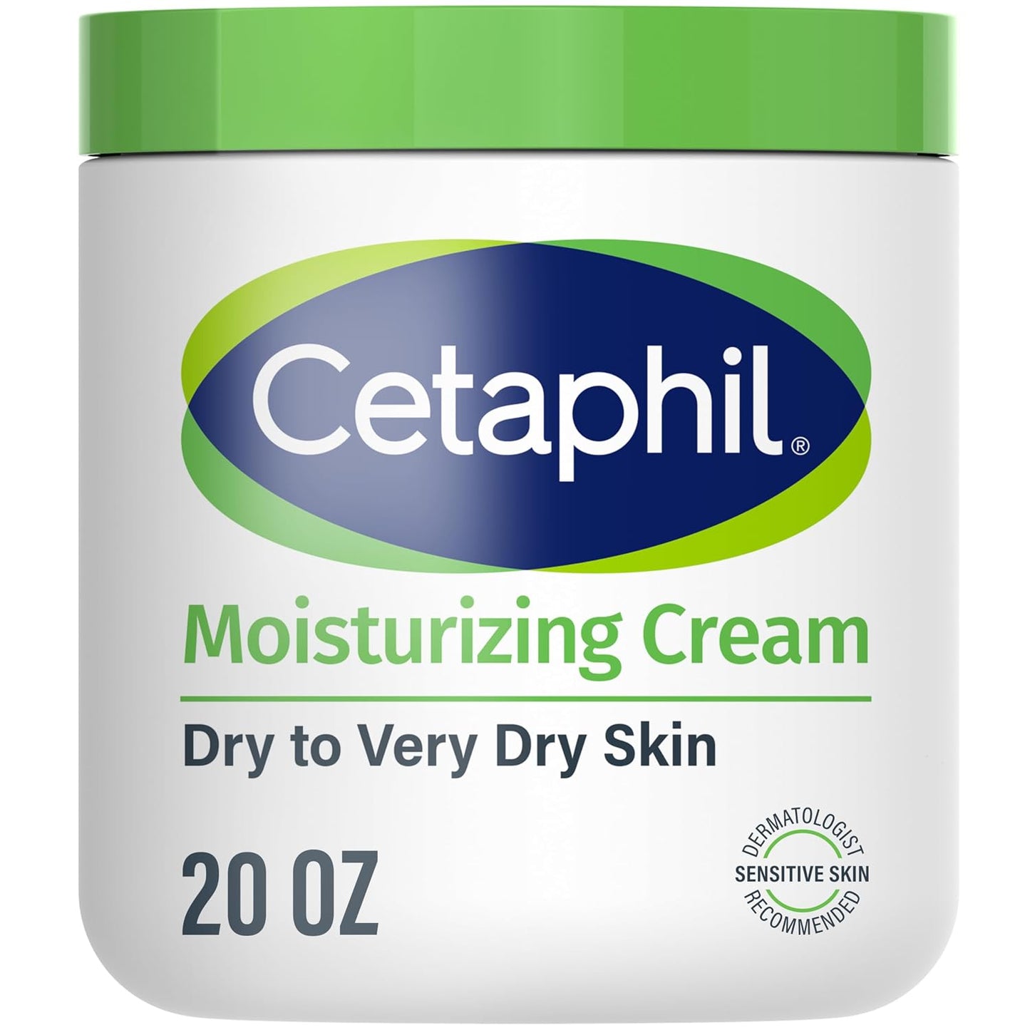 HOTCetaphil Face & Body Moisturizer, Hydrating Moisturizing Cream for Dry to Very Dry, Sensitive Skin, NEW 20 oz, Fragrance Free, Non-Comedogenic, Non-Greasy (Packaging May Vary)